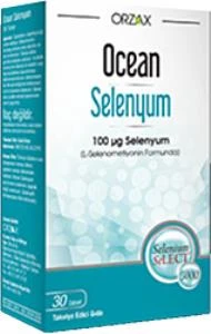 Orzax Ocean Selenyum 100 Mcg 30 Tablet ürün görseli 1