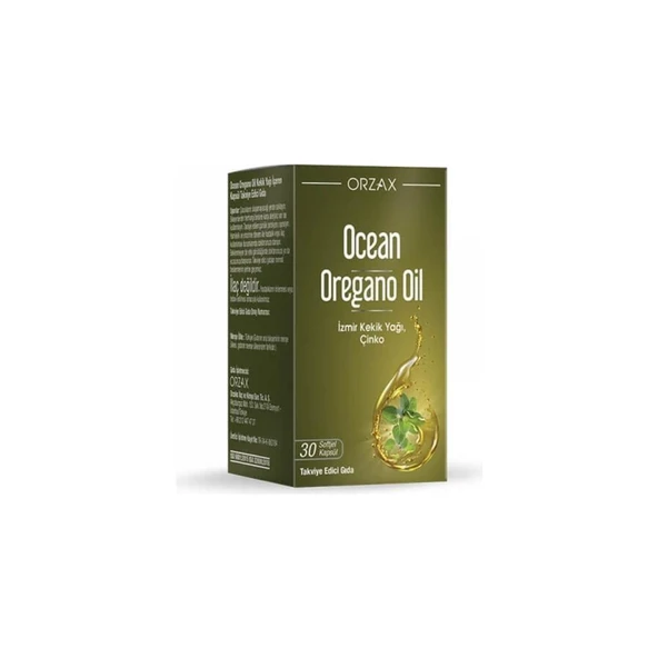 Orzax Ocean Oregano Oil 30 Kapsül ürün görseli 1