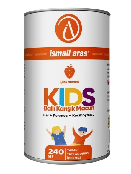 İsmail Aras Kids Ballı Karışık Macun 240 gr ürün görseli 1