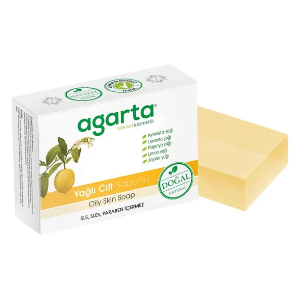 Agarta Doğal Yağlı Cilt Sabunu 150 gr ürün görseli 1