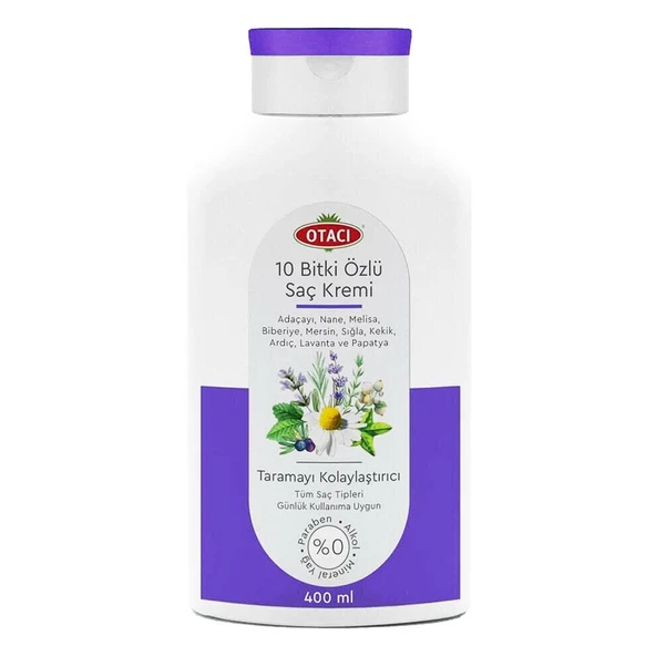 Otacı Bitki Özlü Onarıcı Saç Kremi 400 ml ürün görseli 1
