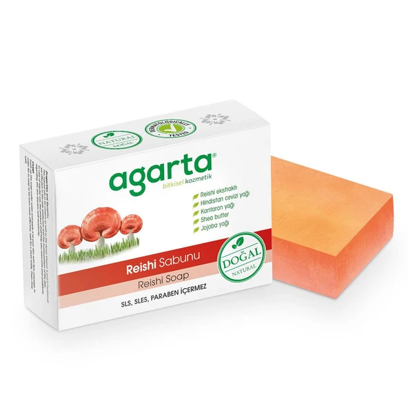 Agarta Doğal Reishi Sabunu 100 gr ürün görseli 1