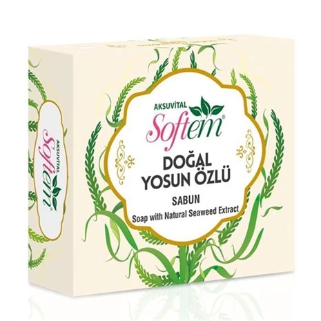 Softem Doğal Yosun Özlü Sabun 130 Gr ürün görseli 1