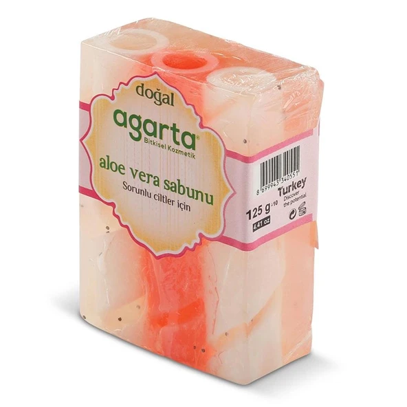 Agarta Doğal Aloe vera Sabunu 150 gr ürün görseli 1