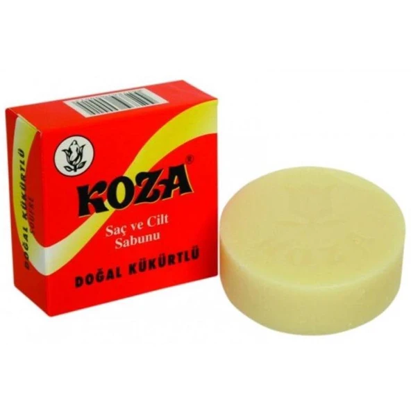 Koza Doğal Kükürtlü Saç Cilt Sabunu 100 gr ürün görseli 1