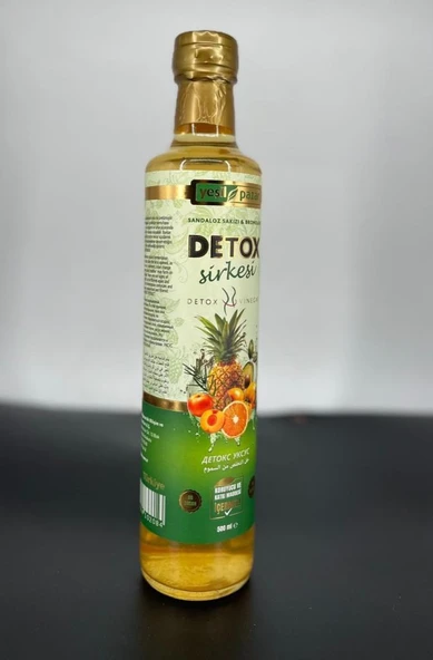 Yeşil Pazar Detoks Sirkesi 500 ML - Resim 4