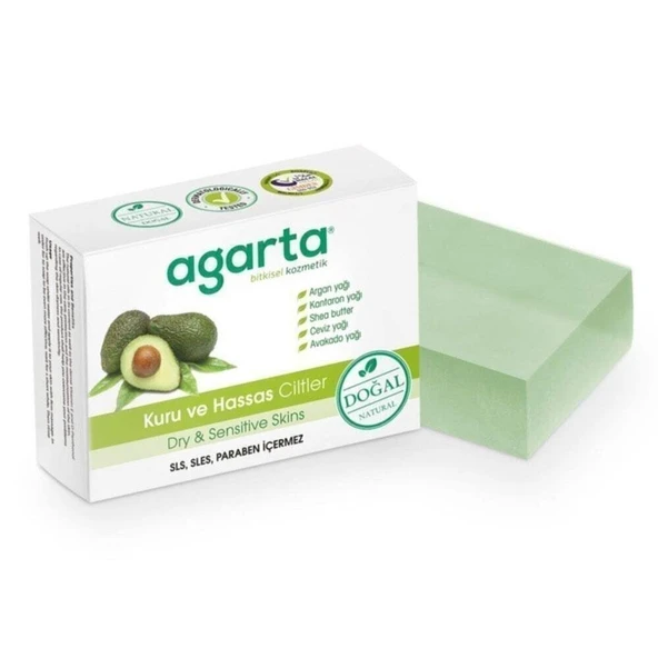 Agarta Kuru ve Hassas Ciltler Sabunu 150 gr ürün görseli 1