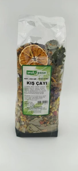 Yeşil Pazar Kış Çayı 200 gr ürün görseli 1