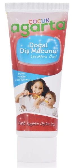 Agarta Doğal Diş Macunu Çocuk 75 ml ürün görseli 1