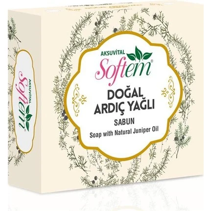 Softem Doğal Ardıç Yağlı Sabun 130 Gr ürün görseli 1