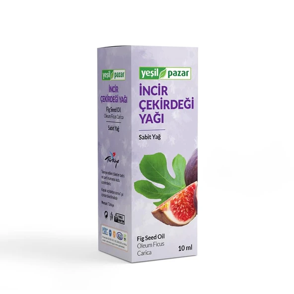 Yeşil Pazar İncir Çekirdeği Yağı 10 ML ürün görseli 1
