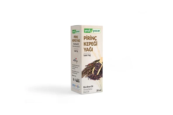 Yeşil Pazar Pirinç Kepeği Yağı 20 Ml ürün görseli 1