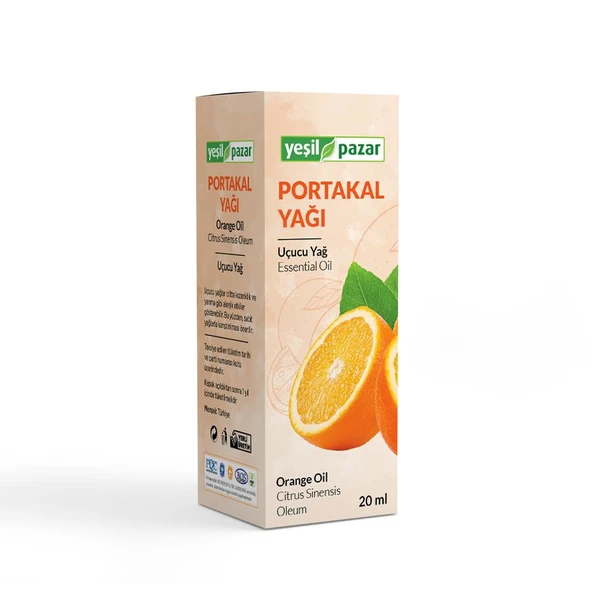 Yeşil Pazar Portakal Yağı 20 ML ürün görseli 1