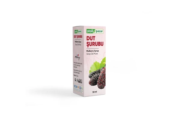 Yeşil Pazar Dut Şurubu 50 Ml ürün görseli 1