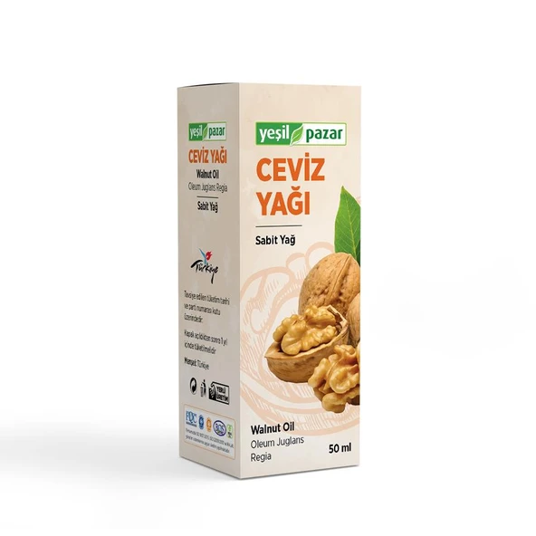 Yeşil Pazar Ceviz Yağı 50 ML ürün görseli 1
