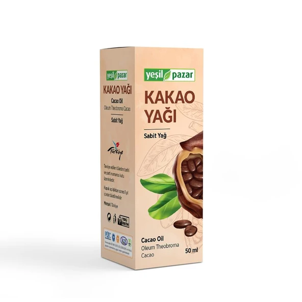 Yeşil Pazar Kakao Yağı 50 ML ürün görseli 1