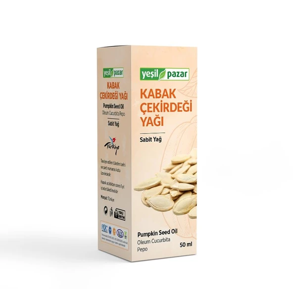 Yeşil Pazar Kabak Çekirdeği Yağı 50 ML ürün görseli 1