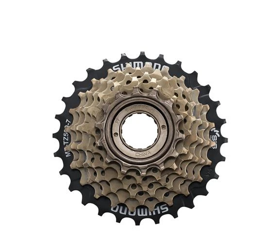 SHIMANO Çoklu Filibir MF-TZ500-7 7-vites 14-16-18-20-22-24-28D Jant teli koruyucu yok ürün görseli 1