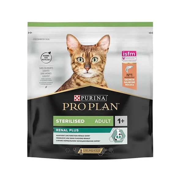 Pro Plan Somonlu Kısır Kedi Maması 400 Gr ürün görseli 1
