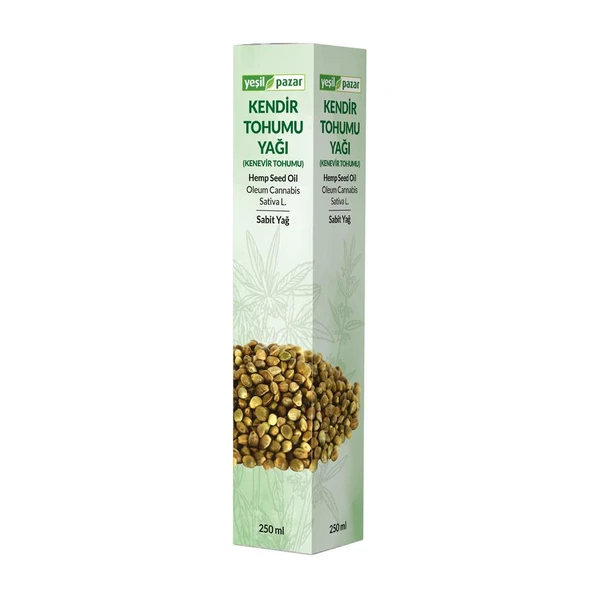 Yeşil Pazar Kenevir Yağı 250 ML ürün görseli 1