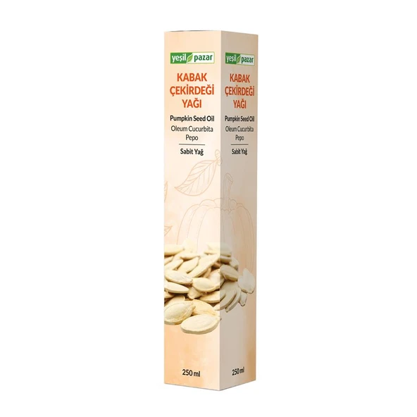 Yeşil Pazar Kabak Çekirdeği Yağı 250 ML ürün görseli 1