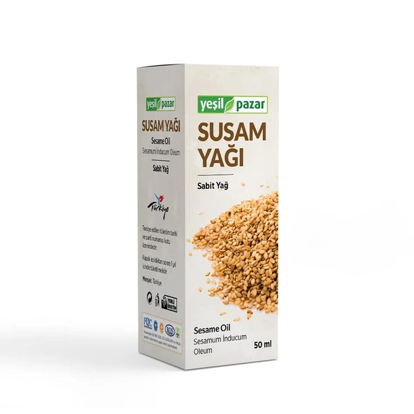 Yeşil Pazar Susam Yağı 50 ML ürün görseli 1