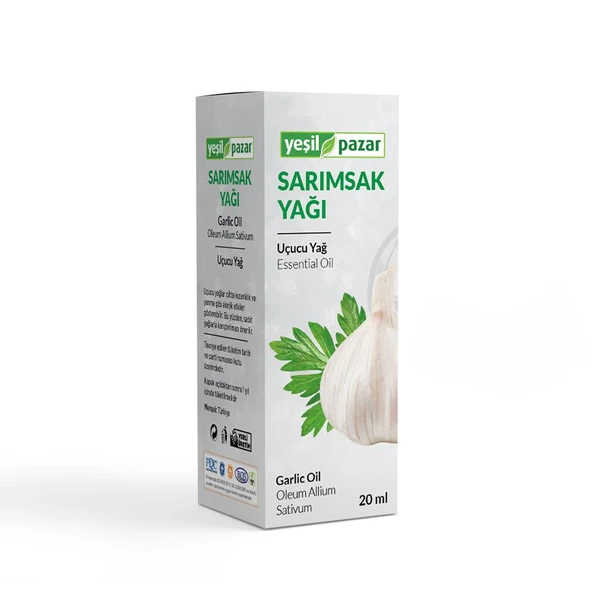 Yeşil Pazar Sarımsak Yağı 20 ML ürün görseli 1