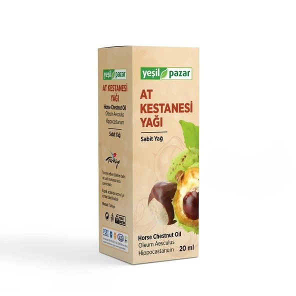 Yeşil Pazar At Kestanesi Yağı 20 ML ürün görseli 1