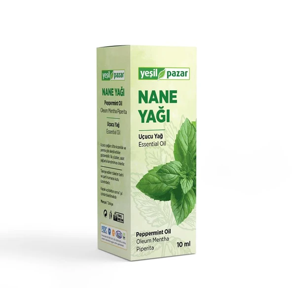 Yeşil Pazar Nane Yağı 10 ML ürün görseli 1