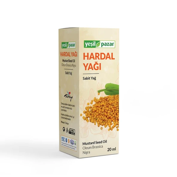 Yeşil Pazar Hardal Yağı 20 ML ürün görseli 1