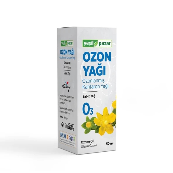 Yeşil Pazar Ozonlanmış Kantaron Yağı 50 ML ürün görseli 1