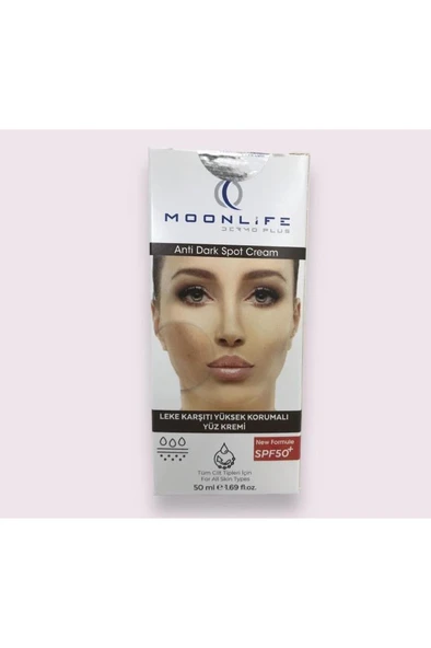 Moonlife Leke Karşıtı SPF50+Güneş Koruyucu 50 ml ürün görseli 1
