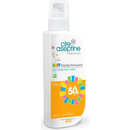 Cire Aseptine Baby Güneş Koruyucu Losyon 50+SPF 200 ml ürün görseli 1