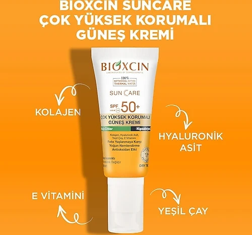 Bioxcin Sun Care Yağlı Ciltler İçin Spf 50 Çok Yüksek Korumalı Renkli Güneş Kremi 50 Ml ürün görseli 1