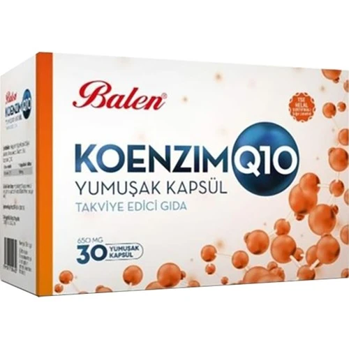 Balen Koenzim Q10 650 mg 30 kapsül ürün görseli 1