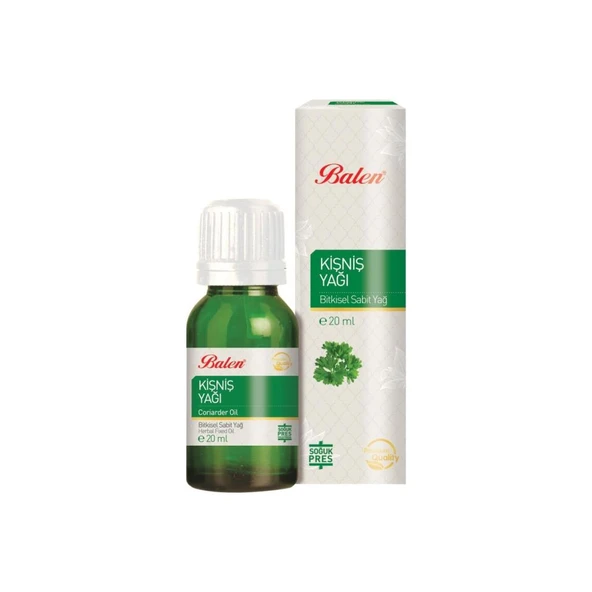 Balen Kişniş Yağı 20 ml Soğuk Pres ürün görseli 1