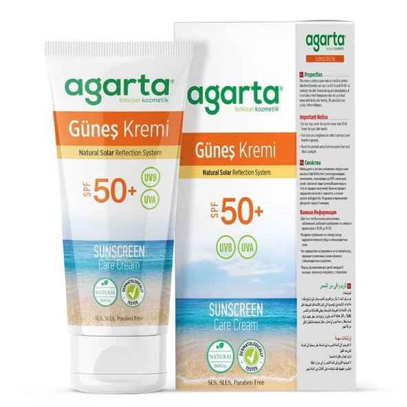 Agarta Doğal Güneş Kremi 100 ml ürün görseli 1