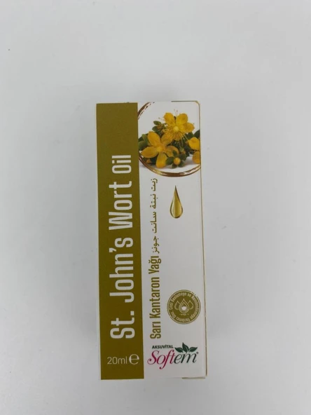 Softem Sarı Kantaron Yağı 20 ml ürün görseli 1