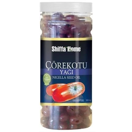 Shiffa Home ÇörekOtu Yağı 500 mg 150 Softjel Kapsül ürün görseli 1