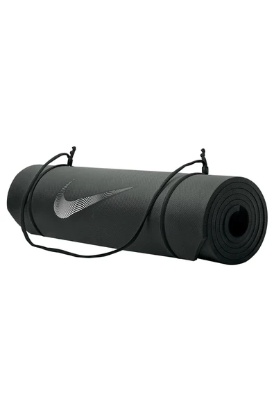 Nike Training 2.0 Unisex Siyah Antrenman Yoga Matı - Egzersiz Minderi N.000.0006.010.NS ürün görseli 1