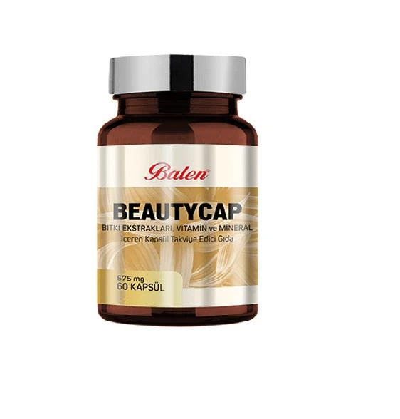 Balen Beautycap Saw Palmetto At Kuyruğu Kırmızı Ginseng 575 mg 60 kapsül ürün görseli 1
