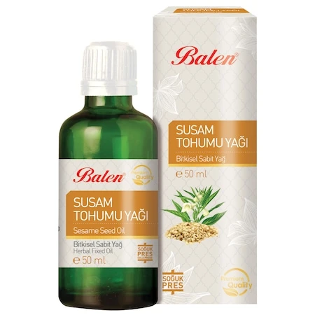 Balen Susam Tohumu Yağı 50 ml Soğuk Pres ürün görseli 1