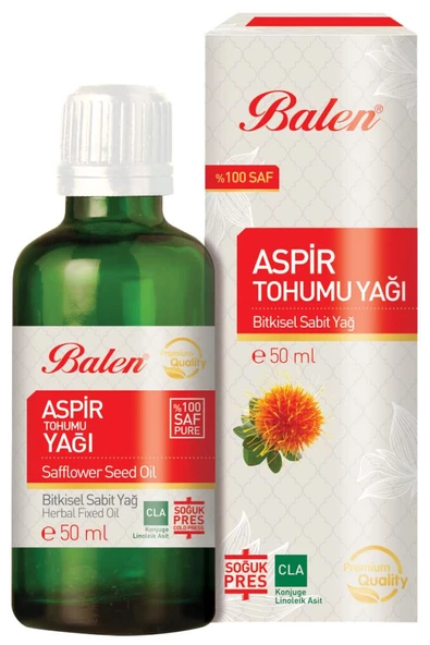 Balen Aspir Tohumu Yağı 50 ml Soğuk Pres ürün görseli 1