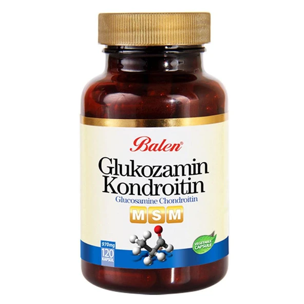 Balen Glukozamin Kondroitin Msm 970 mg 120 kapsül ürün görseli 1