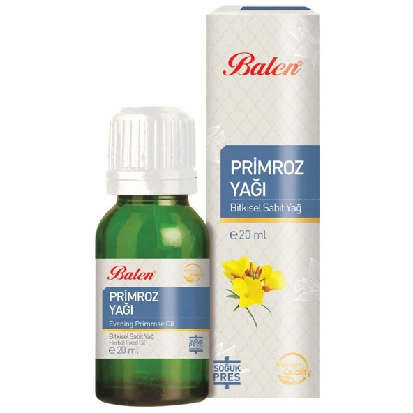 Balen Primroz Yağı 20 ml Soğuk Pres ürün görseli 1