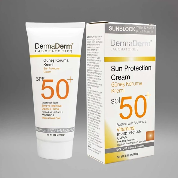 Dermaderm Güneş Koruma Kremi Spf 50+ Faktör 100 ml ürün görseli 1