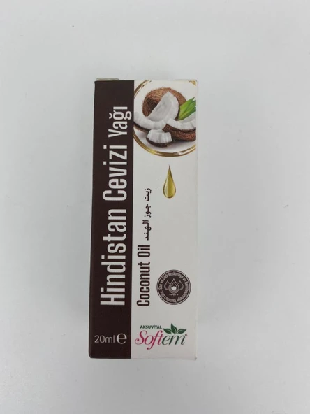 Softem Hindistan Cevizi Yağı 20 ml ürün görseli 1
