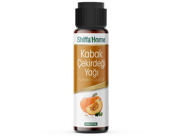Shiffa Home Kabak Çekirdeği Yağı 50 ml Aksu Vital ürün görseli 1