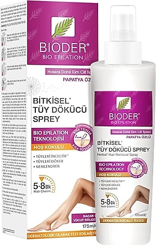Bioder Tüy Dökücü Sprey Kadın 175 Ml ürün görseli 1