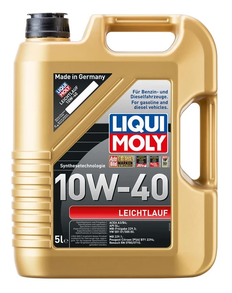 Leichtlauf 10W-40 5 L Motor Yağı ürün görseli 1